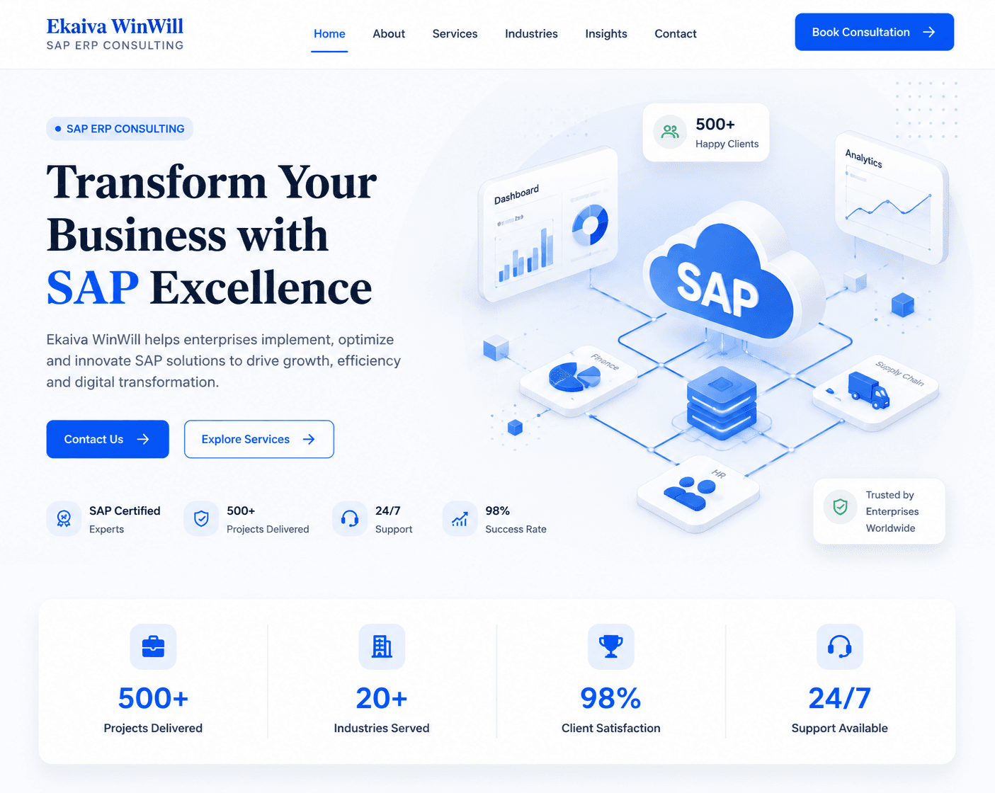 Enterprise SAP Illustration